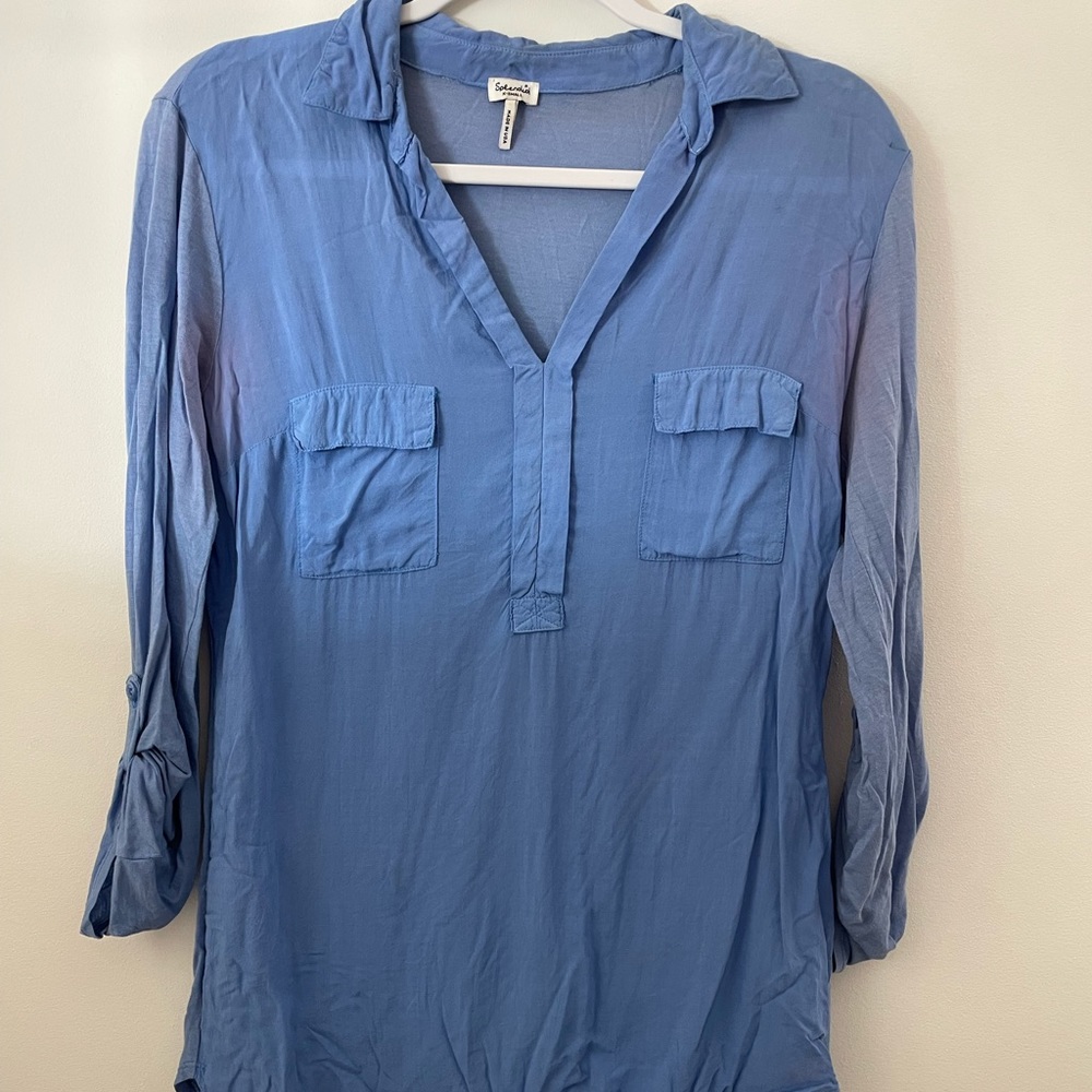 Splendid Two Pocket Henley Top size s (made in the USA)